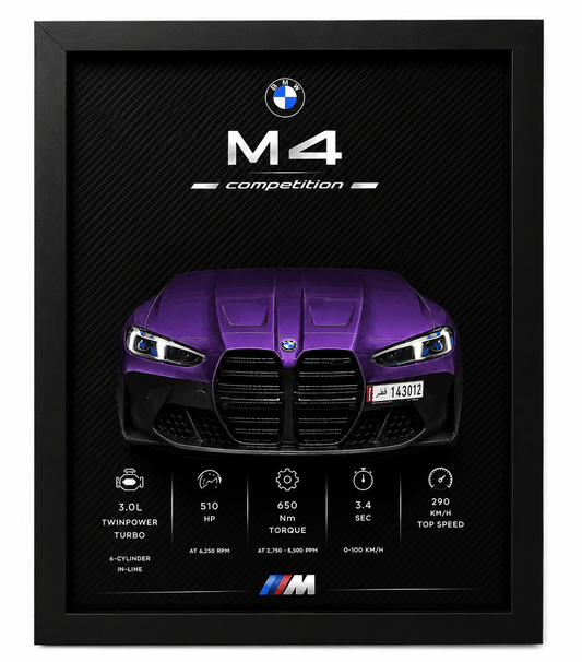 BMW M4 Competition – Twilight Purple Metallic