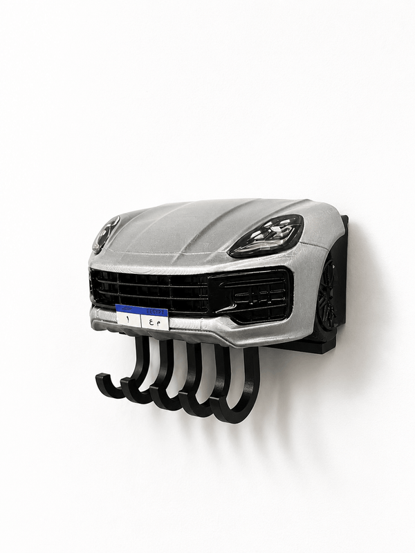 Silver – Porsche Cayenne Front Key Holder