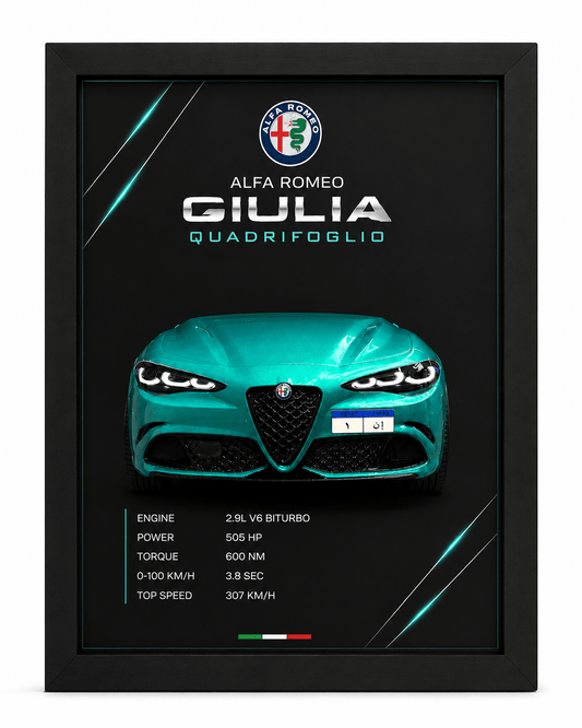 Alfa Romeo Giulia Quadrifoglio – Montreal Green Metallic