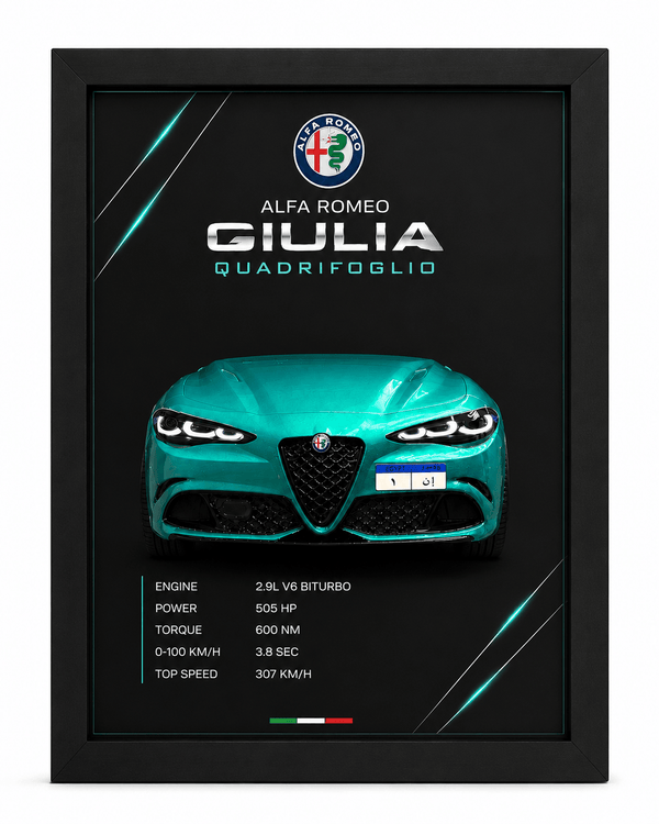 Alfa Romeo Giulia Quadrifoglio – Montreal Green Metallic