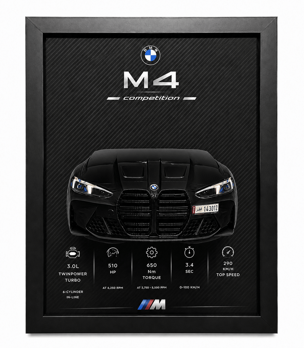 BMW M4 Competition – Black Metallic