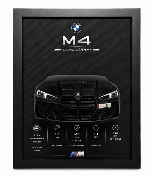 BMW M4 Competition – Black Metallic