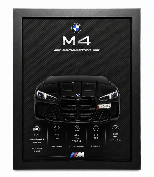 BMW M4 Competition – Black Metallic