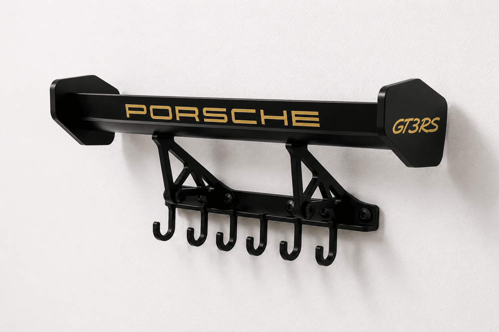 Gold – Porsche GT3 RS Spoiler Key Holder