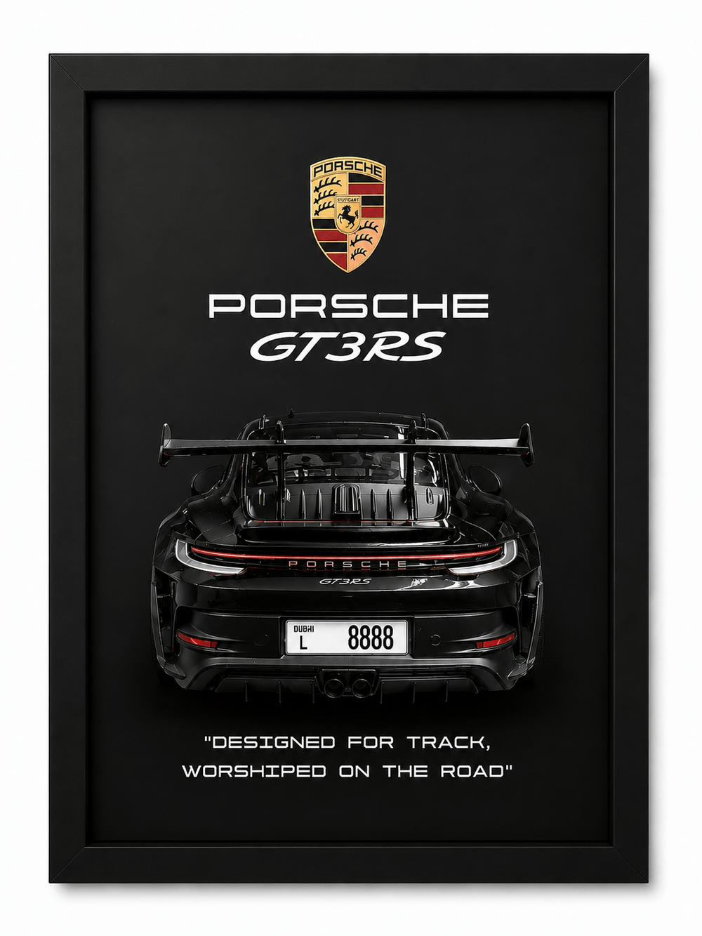 Porsche 911 GT3 RS Black