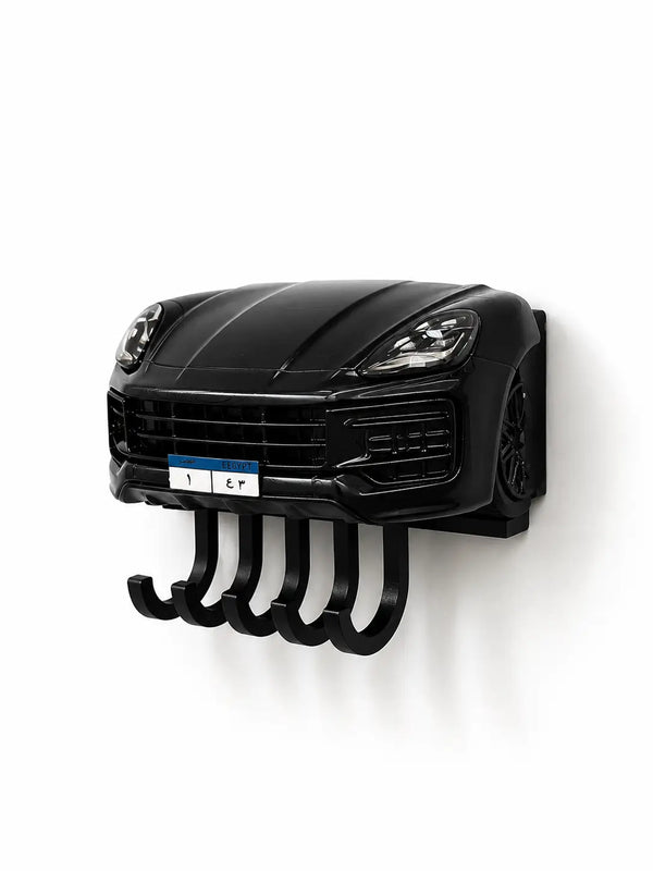 Black – Porsche Cayenne Front Key Holder