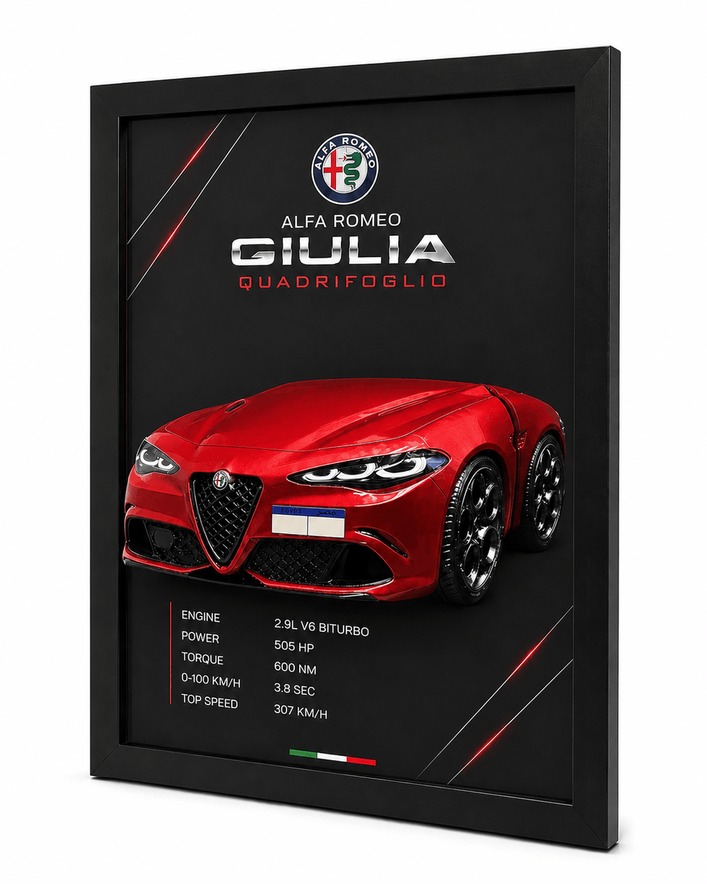 Alfa Romeo Giulia Quadrifoglio – Competizione Red