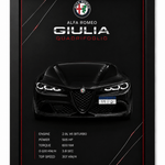 Alfa Romeo Giulia Quadrifoglio - Black