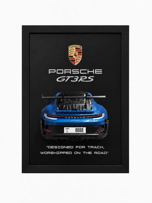 Porsche 911 GT3 RS Blue