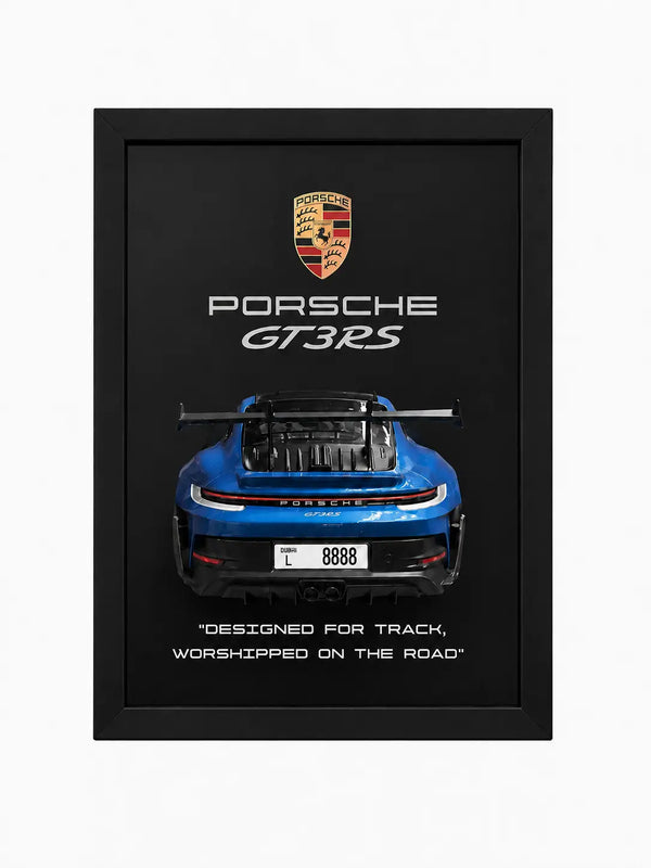 Porsche 911 GT3 RS Blue