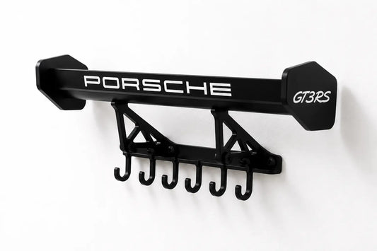 White – Porsche GT3 RS Spoiler Key Holder