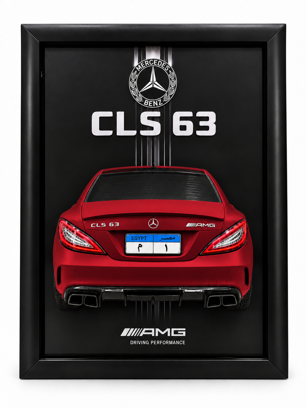 Mercedes-Benz CLS 63 AMG-RED