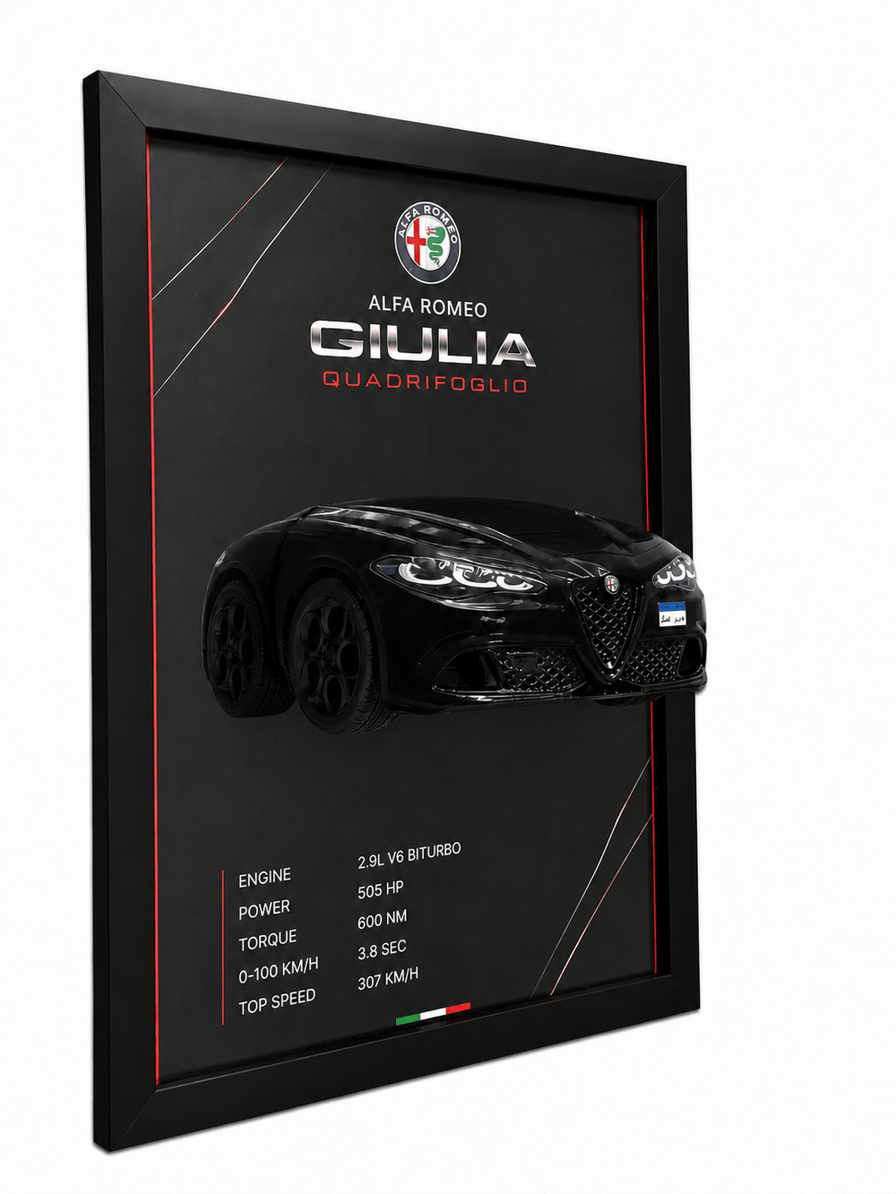 Alfa Romeo Giulia Quadrifoglio - Black