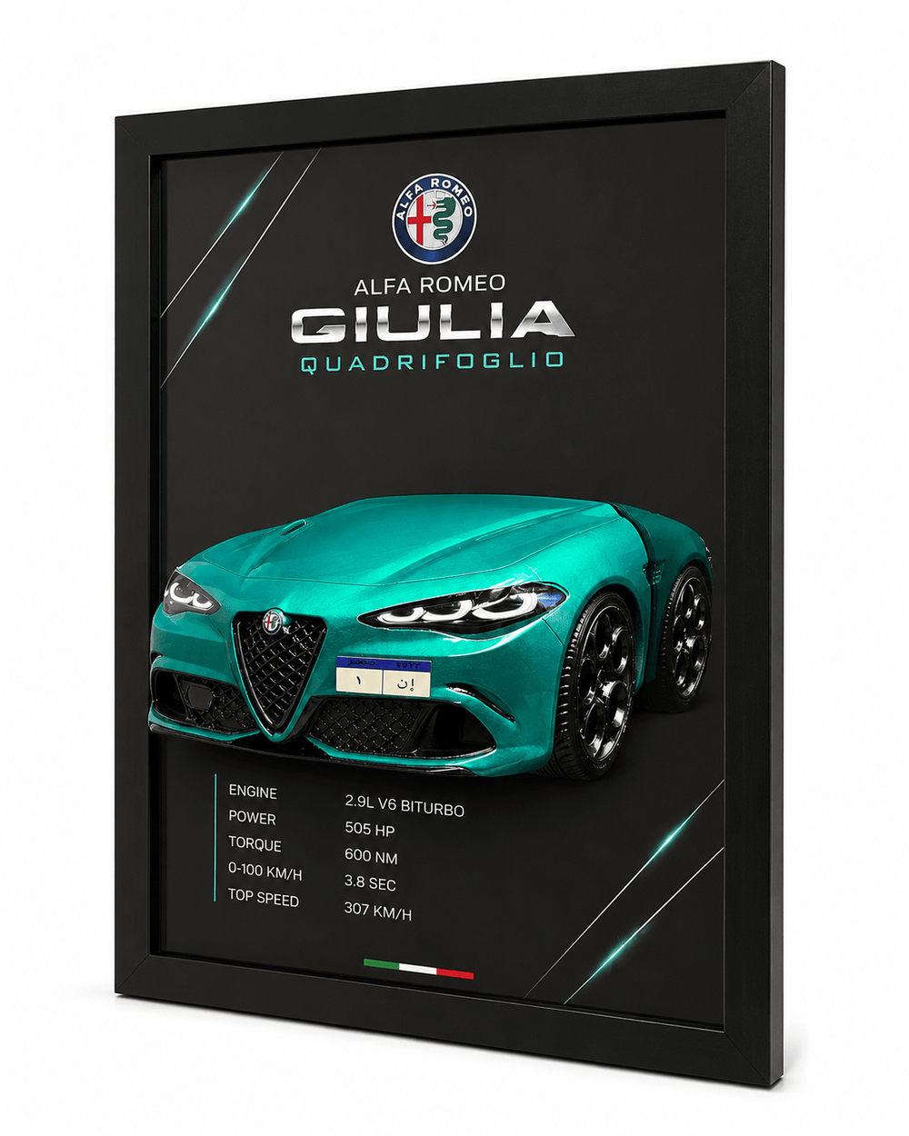 Alfa Romeo Giulia Quadrifoglio – Montreal Green Metallic