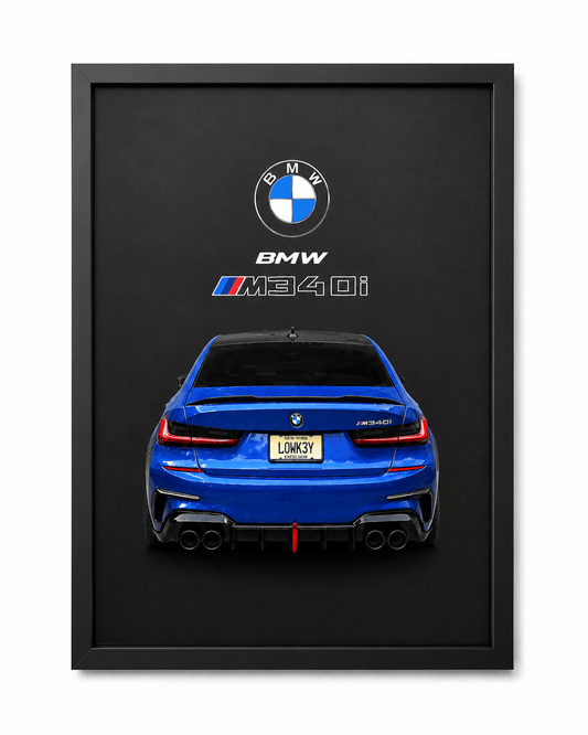 BMW 340i M Portimao blue