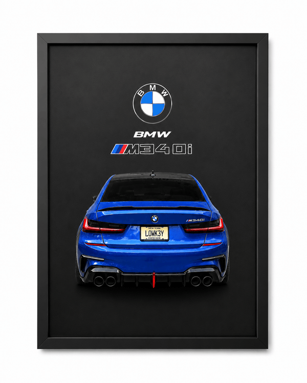 BMW 340i M Portimao blue