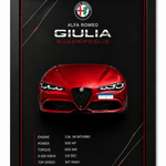 Alfa Romeo Giulia Quadrifoglio – Competizione Red