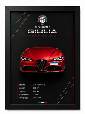 Alfa Romeo Giulia Quadrifoglio – Competizione Red