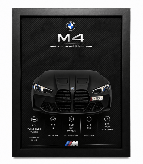BMW M4 Competition – Frozen Black Matte