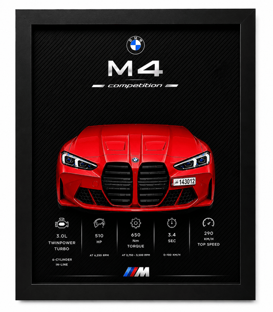 BMW M4 Competition – Toronto Red Metallic