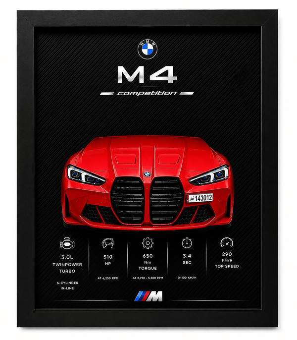 BMW M4 Competition – Toronto Red Metallic