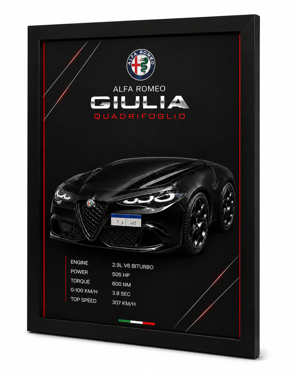 Alfa Romeo Giulia Quadrifoglio - Black