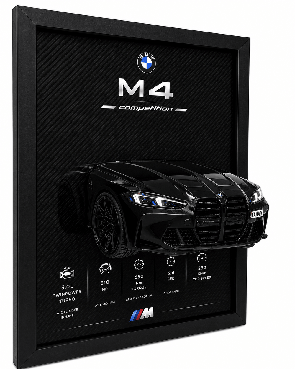 BMW M4 Competition – Black Metallic